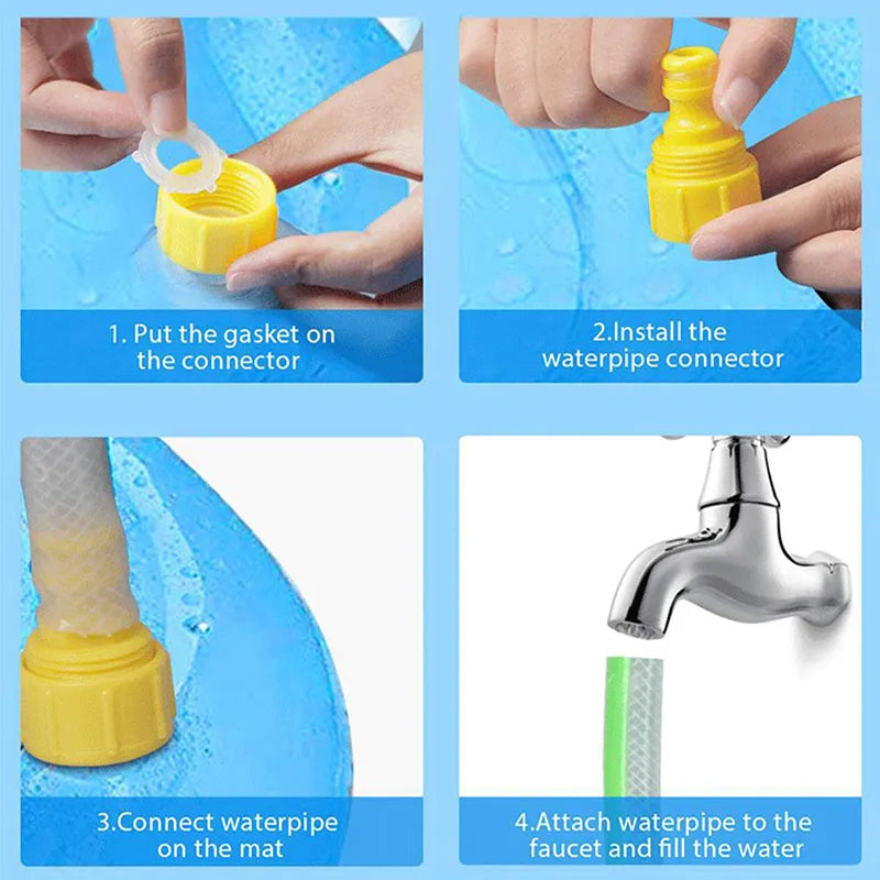 Pet Sprinkler Play Cooling Mat