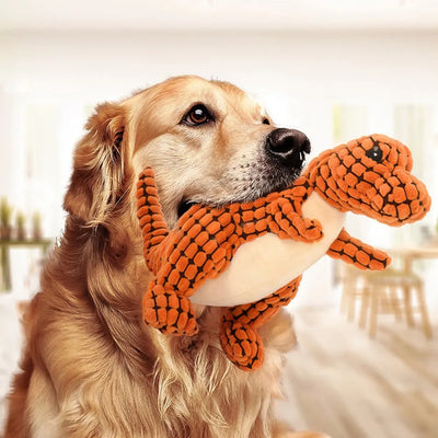 Dinosaur Interactive Dog Chew Toy