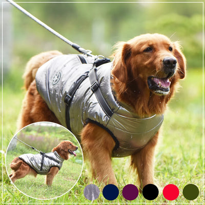 Pet Harness Warm Jacket